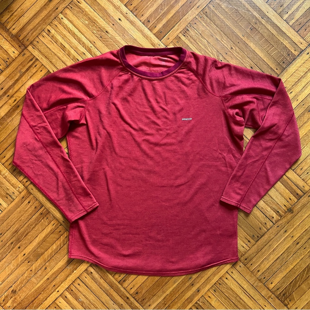 Patagonia Men's Long Sleeve Tee - Red